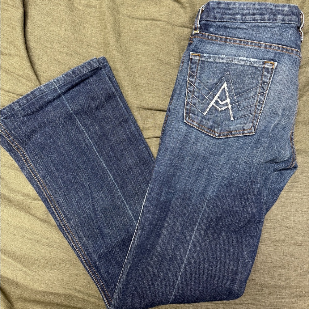 7 For All Mankind Vintage A-pocket Bootcut Jeans - Women’s 28